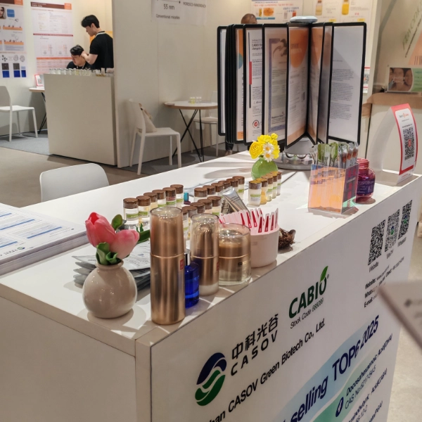 CASOV successfully participated in in-cosmetics Korea 2025!