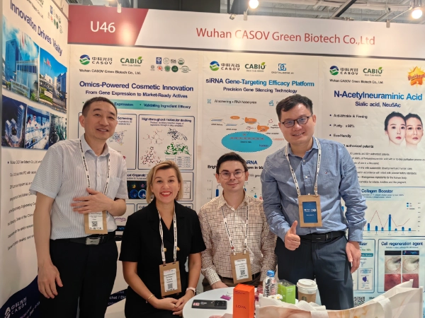 CASOV successfully participated in in-cosmetics Korea 2025!